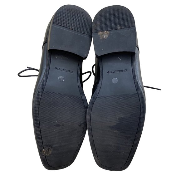 Claiborne Men's dress lace up black shoes size 8.5 - Picture 5 of 5